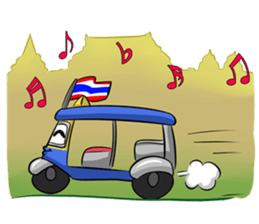 Wow!! Amazing TAXI : 3 wheels car sticker #6036863