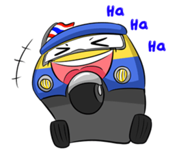 Wow!! Amazing TAXI : 3 wheels car sticker #6036865