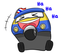 Wow!! Amazing TAXI : 3 wheels car sticker #6036865