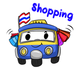Wow!! Amazing TAXI : 3 wheels car sticker #6036869