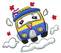 Wow!! Amazing TAXI : 3 wheels car sticker #6036872