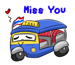 Wow!! Amazing TAXI : 3 wheels car sticker #6036873