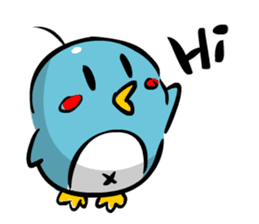 Little blue penguin - 'ALPENG' sticker #6036880