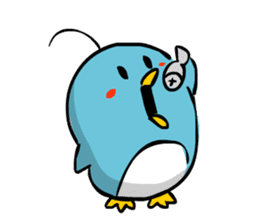 Little blue penguin - 'ALPENG' sticker #6036903
