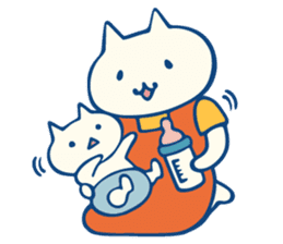 diaper cat3 sticker #6037353