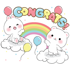 หมีคูล & ต่ายคิ้วท์ตี้ : สนุกร่าเริง