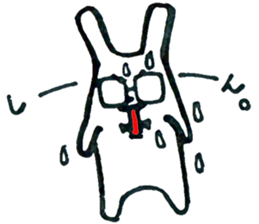 Sincerity bunny sticker #6037781