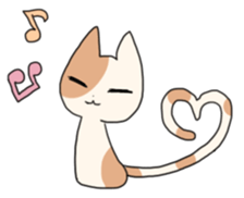 easy three cats sticker #6037921