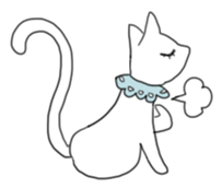 easy three cats sticker #6037937