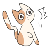 easy three cats sticker #6037944