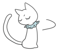 easy three cats sticker #6037952