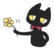 easy three cats sticker #6037958