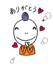 Mohawk baby sticker #6038656