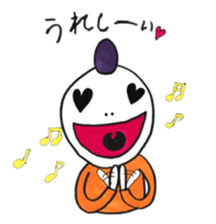 Mohawk baby sticker #6038664