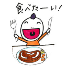 Mohawk baby sticker #6038671