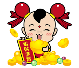 Puppet Rebels  (rich money) sticker #6039138