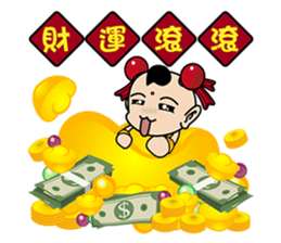 Puppet Rebels  (rich money) sticker #6039152