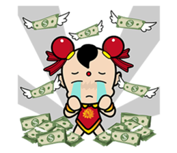 Puppet Rebels  (rich money) sticker #6039154