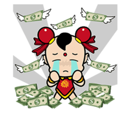 Puppet Rebels  (rich money) sticker #6039154