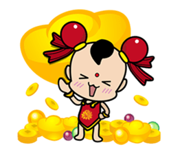 Puppet Rebels  (rich money) sticker #6039159