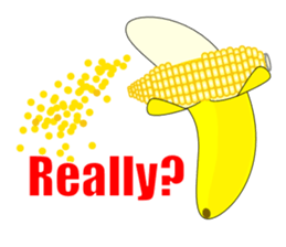 The True Intention of the Banana 3 E sticker #6039242