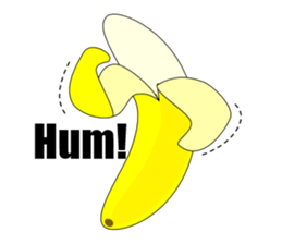 The True Intention of the Banana 3 E sticker #6039245