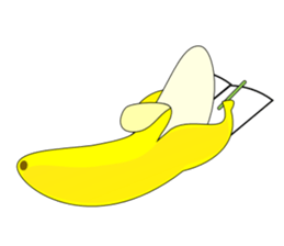 The True Intention of the Banana 3 E sticker #6039255