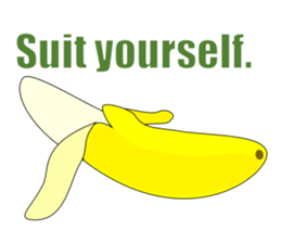 The True Intention of the Banana 3 E sticker #6039256