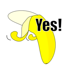 The True Intention of the Banana 3 E sticker #6039268