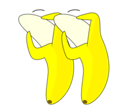 The True Intention of the Banana 3 E sticker #6039273