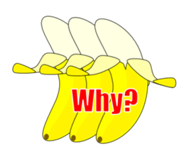 The True Intention of the Banana 3 E sticker #6039275