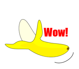 The True Intention of the Banana 3 E sticker #6039277