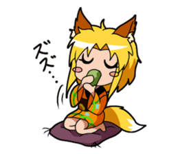 Fox girl Lyn sticker #6039447