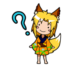 Fox girl Lyn sticker #6039457
