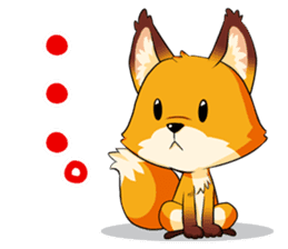 lack of affectation fox sticker #6039794