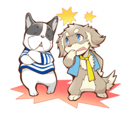 Doggy Maggy Animal School Stamp No.2 sticker #6039943