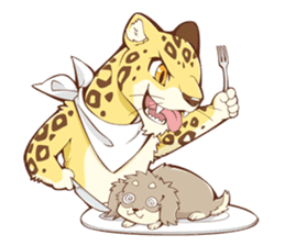 Doggy Maggy Animal School Stamp No.2 sticker #6039953