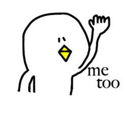 The bird and his friends sticker #6040041