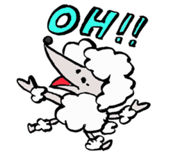 Tamu's "mole poodle" sticker #6041281