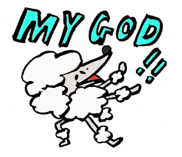 Tamu's "mole poodle" sticker #6041282