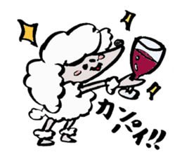 Tamu's "mole poodle" sticker #6041285