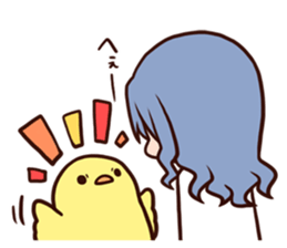 Big chick sticker #6041500