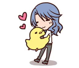 Big chick sticker #6041507