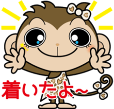 Monchi-'s sister Chitchi part2 sticker #6041540