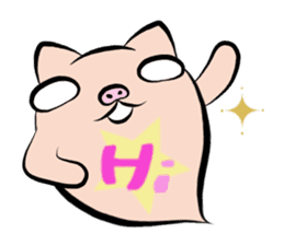 Pig nose friend2 sticker #6041762