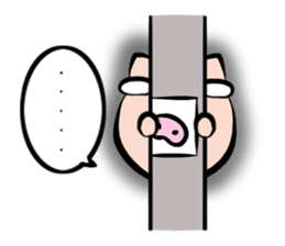 Pig nose friend2 sticker #6041776