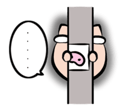 Pig nose friend2 sticker #6041776