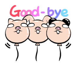 Pig nose friend2 sticker #6041794