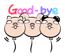 Pig nose friend2 sticker #6041794