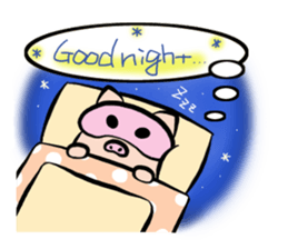 Pig nose friend2 sticker #6041795